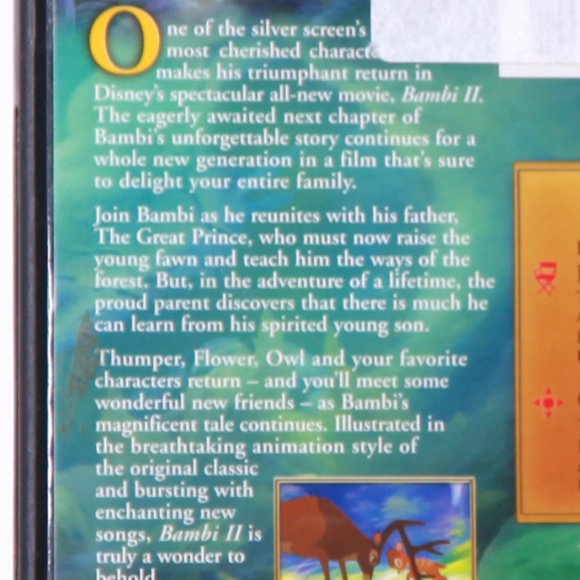 Bambi II Walt Disney Animation DVD Movie - Picture 4 of 4